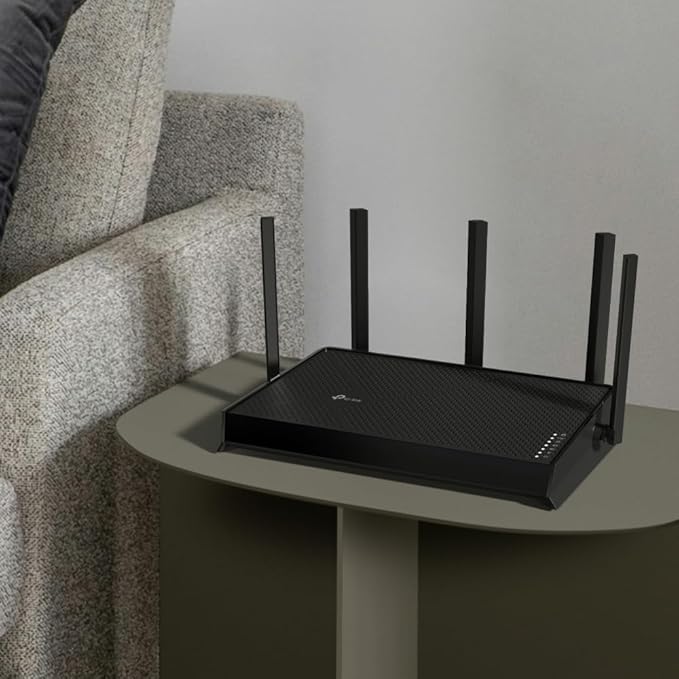 TP-Link Dual-Band BE5000 WiFi 7 Router Archer BE260 | 5-Stream 5Gbps | 1횞2.5G WAN+1횞2.5GLAN+3횞1G Ports, USB 3.0 | 5 External Antennas | VPN Clients & Server | Easy-Mesh, HomeShield, MLO, Private IOT