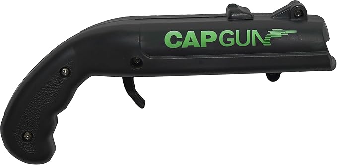 Black Cap Gun Bottle Opener - Fun and Functional Novelty Beer Bottle Opener with Realistic Design, Gift for Beer Lovers, Parties, and Themed Events