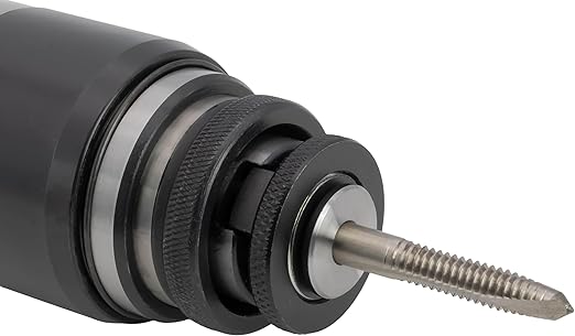 CAT 40 Taper Floating Tap Holder Set, Quick Change, Positive Drive, with 8 pcs Adapters for #5 to 1/2" Taps