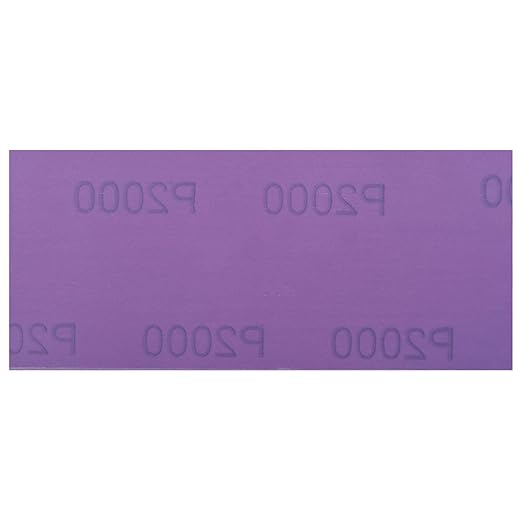 MAXMAN 2000 Grit Sandpaper Roll, PSA Purple Film Ceramic Longboard Sand Paper, 2-3/4" Wide Continuous 20 Yard Long Continuous Roll, Self Adhesive Stickyback for Auto, Wood, Metal, Hand Sanding Blocks
