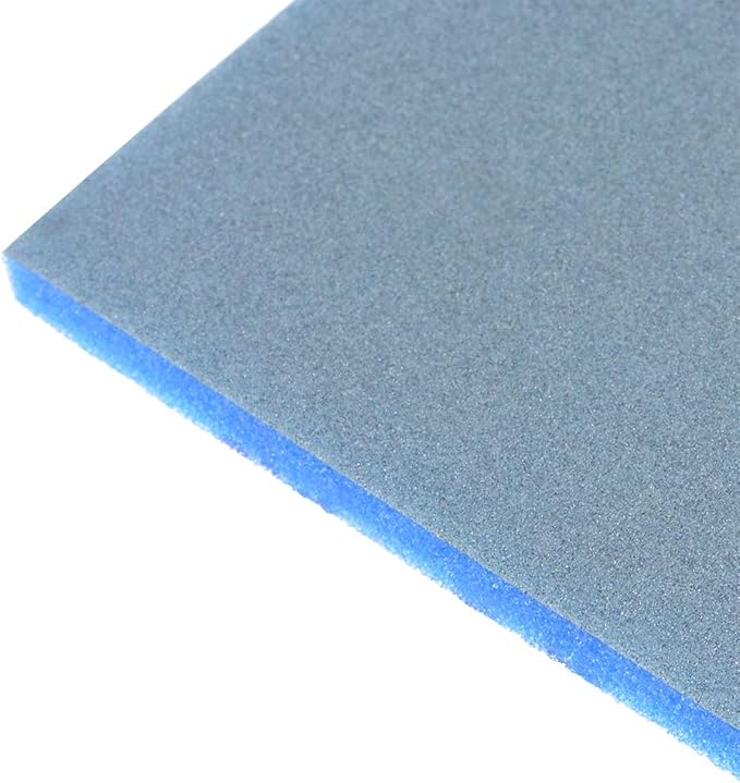 uxcell Sanding Sponge Block, 1200-1500 Grit, 136mm x 113mm x 4mm
