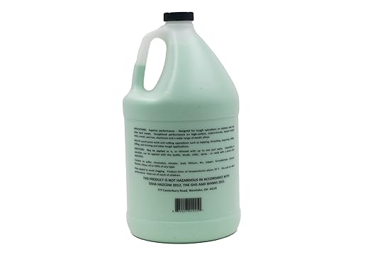 Anchorlube All-Purpose Metalworking Compound 1 Gallon - Water-Based Cutting Fluid for Drilling, Tapping, Sawing - Great on Stainless Steel | No Oil