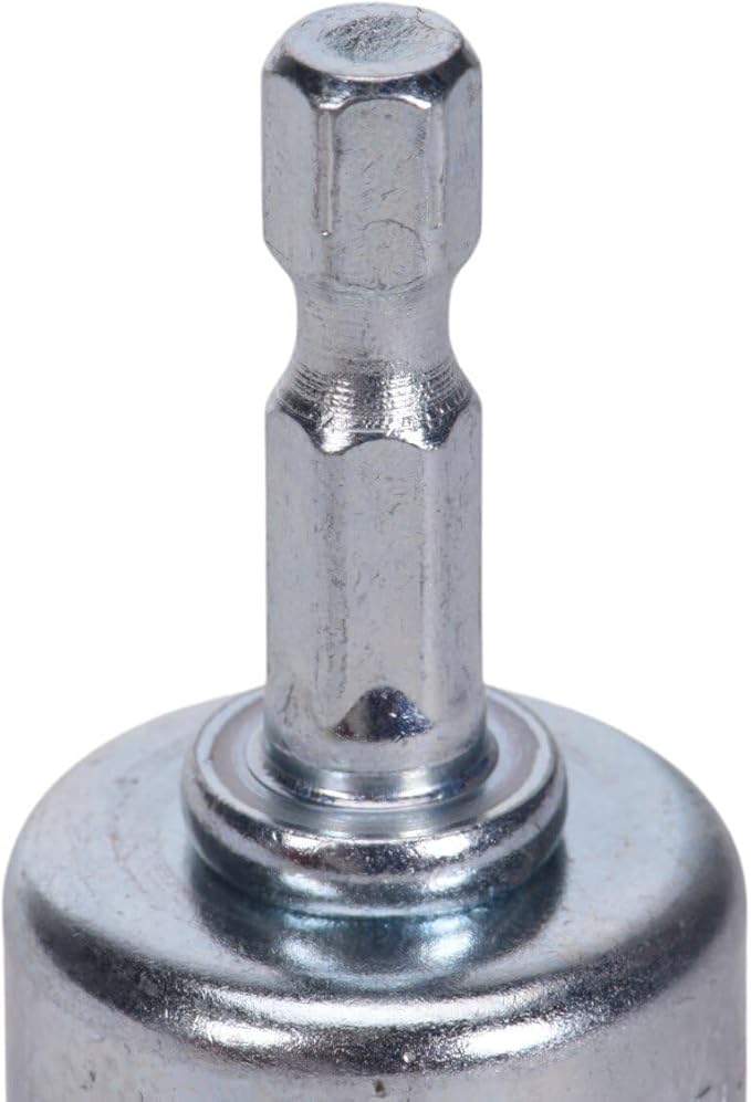 Century Drill & Tool 77203 1" Fine Nylon End Brush, 150 Grit, 1/4" Quick Change Shank, 4,500 RPM - Nylon Bristles for Metal, Wood, Plastic, Masonry