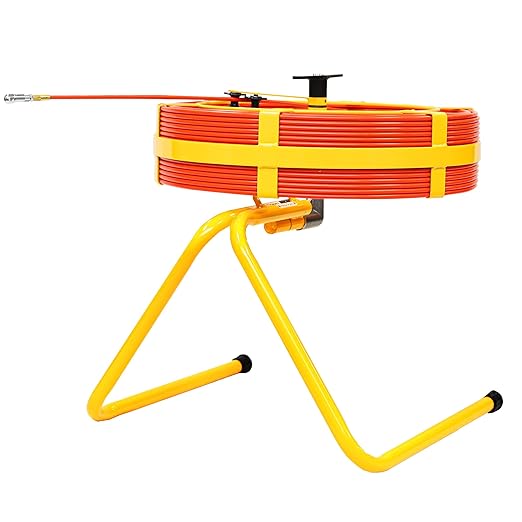 Jameson 9-25-400M Good Buddy Duct Rodder with 400 Feet of 3/8-Inch Rod Marked Every 5 Feet