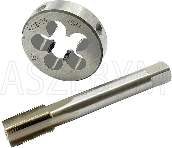 ASZLBYM 9/16-24" Tap And Die Set 竊똗NEF HSS right hand Machine Tap & Die