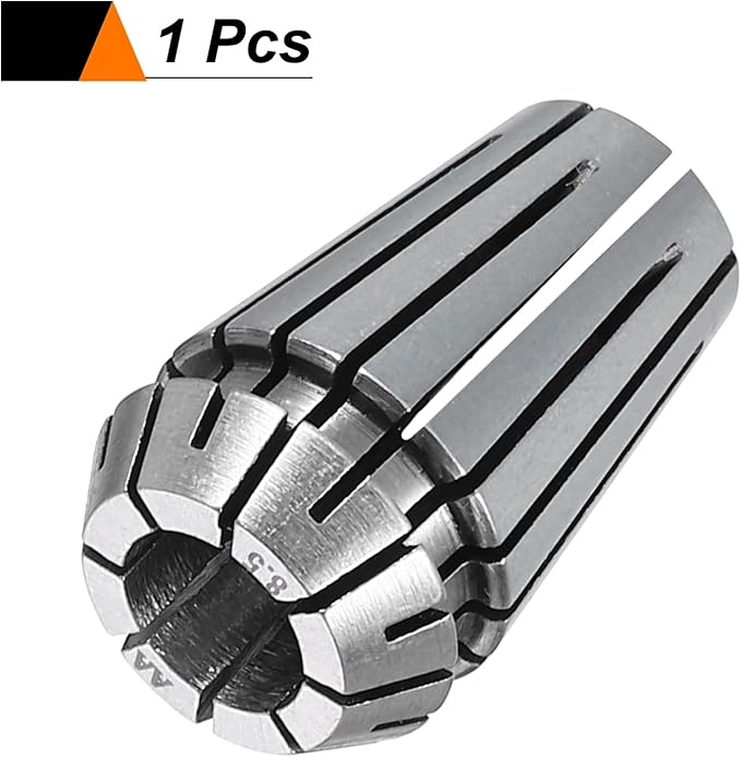 HARFINGTON Spring Collet Chuck ER16 8.5mm 65Mn Spring Steel Precision Router Collets for CNC Engraving Milling Lathe Tool