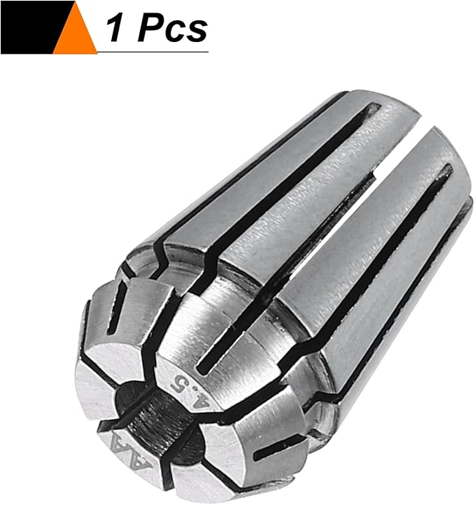 HARFINGTON Spring Collet Chuck ER11 4.5mm 65Mn Spring Steel Precision Router Collets for CNC Engraving Milling Lathe Tool