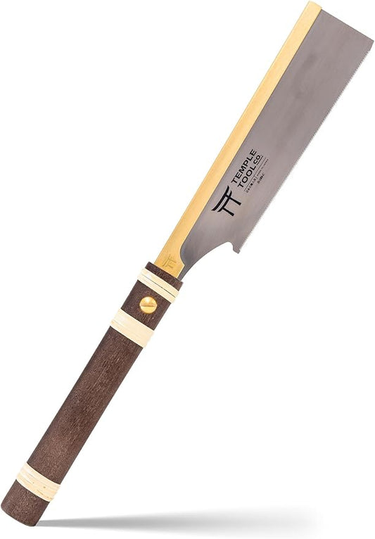 Japanese Pull Saw - Ultra Fine Dozuki 7 for Kumiko 0.2mm blade - Dovetail saw Dozuki Wood Saw - Temple Tool Co.