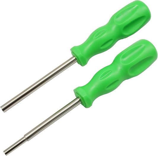 3.8mm and 4.5mm Gamebit Screwdriver Set, Security Screwdriver Bits for Opening Nintendo, Sega Consoles and Game Cartridges (Green)
