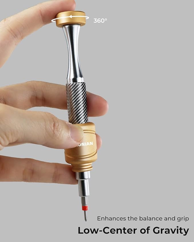 37 in 1 Precision Screwdriver Set XIAONIAN Mini Screwdriver,Small Screwdriver Set,Compact Micro Repair Tool Kit with Magnetic Tip 360째Spin,for DIY,Phones,Laptops,Watch,Eyeglasses,Small Appliances