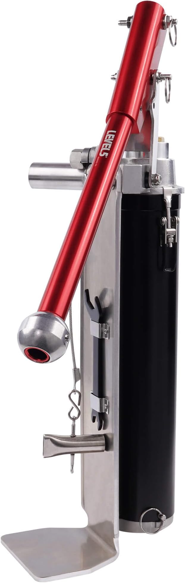 LEVEL5 Drywall Compound Pump | Fill Flat Boxes & Tapers (Gooseneck Sold Separately) | Professional Grade Equipment | Free Box Filler Valve | Drywall Sheetrock Gyprock | 4-771