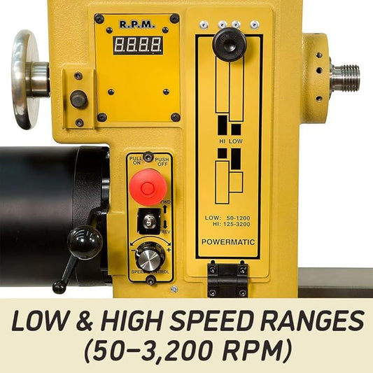 Powermatic 20" x 20" Woodworking Lathe, 2 HP, 220V 1Ph (Model 2020B)