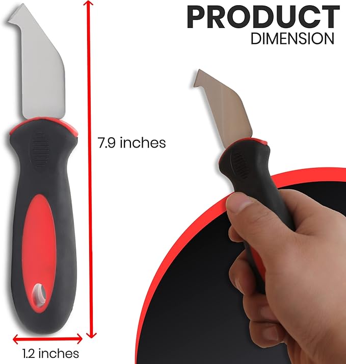 (2-Pack) Plexiglass Scoring Tool - Extra-Sharp Steel Blade for Clean Snap Lines - Suitable for Acrylic, Plastic, and Styrene Sheets
