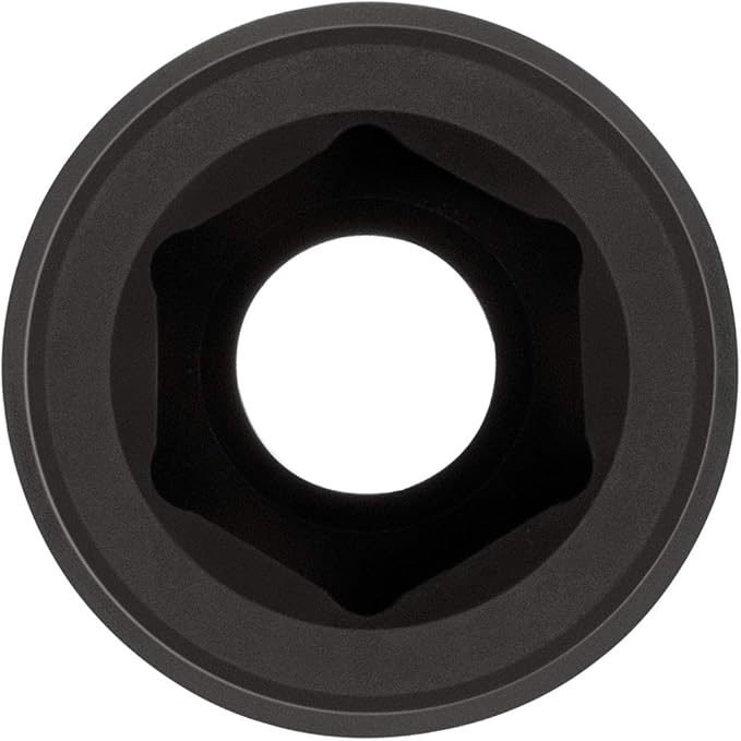 Jetech 3/4 Inch Drive 15/16 Inch Deep Impact Socket, Made with Heat-Treated Chrome Molybdenum Alloy Steel, 6-Point Design, SAE