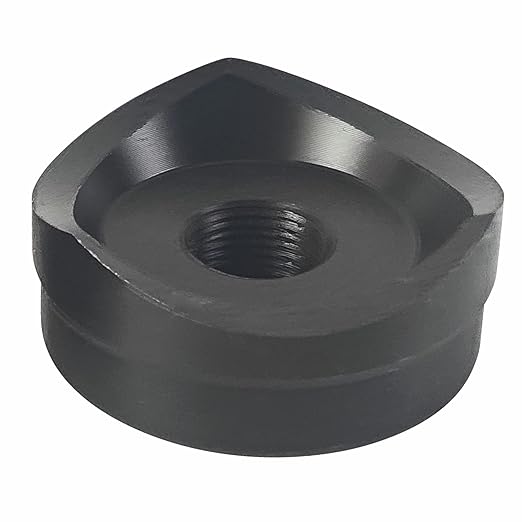 AMZCNC 2" Conduit Punch and Die for Hydraulic Knock Out Driver 3/4"-16UN Thread ((Conduit Hole Size) 2")(Actual Hole Size: 2.42")