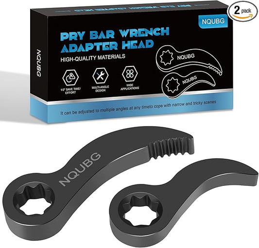 Pry bar wrench adapter竊똇alf Shaft Removal Car Repairing Tools 竊똇alf Shaft Removal Tool 竊똇igh quality Crowbar Adapter竊?025 Upgraded version1/2"pry bar wrench adaptor head竊똓atchet pry bar attachment (2)