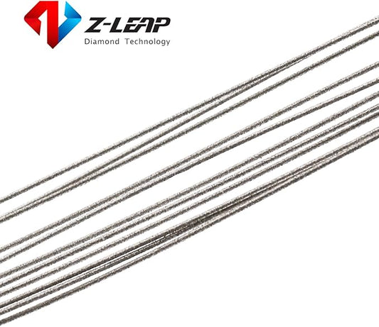 0.5 mm Superfine Diamond Wire Saw Blade for Cutting Jade Metal Marble Granite Concrete Wood Glass DIY Tool - 5 Meters/Lot