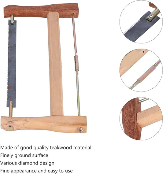 Frame Saw Blade Replacement Carpenter Hand Bow Wood Cutting Tool Woodworking Hardware Professional Accessories (Large size (580mm))
