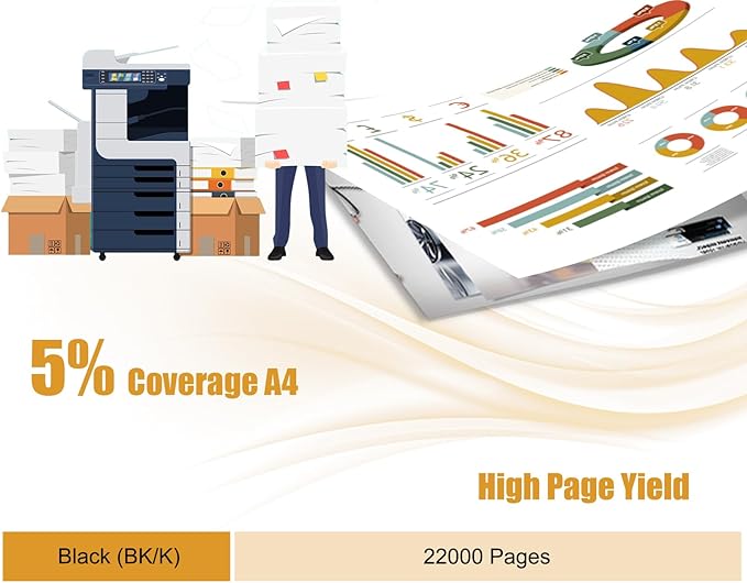 Compatible for Xerox 013R00691 Drum Unit Work for Xerox B225 B230 B235 Printers, with Chip, High Yield 22000 Pages, High-Definition Printing (Black)