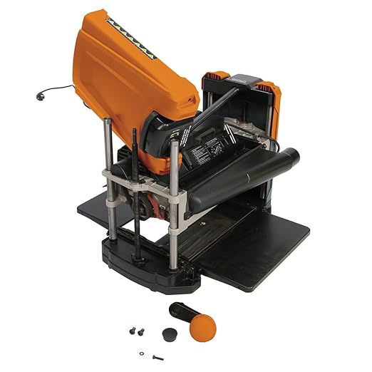 Triton TPT125 Benchtop Thickness Planer - 12-1/2" Wood Planer with 17,500 Cuts Per Minute, Adjustable Depth for Woodworking Projects, Efficient Dust Extraction System