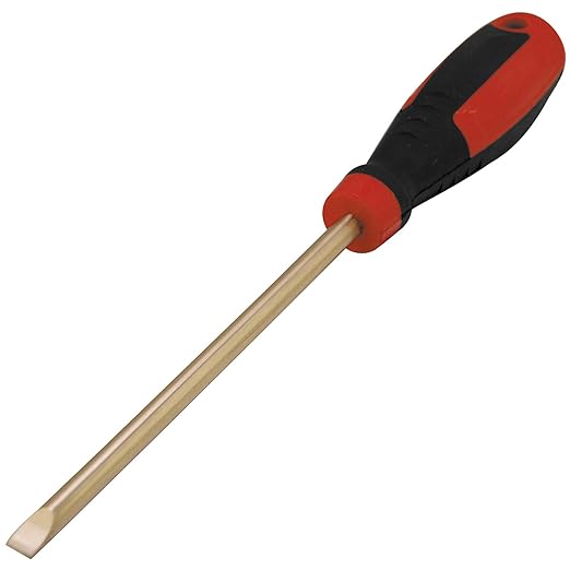 C.S. Unitec "Screwdriver Flat Head Non-Sparking, Non-Magnetic, Corrosion Resistant 1/8"" x 3"" TUV Certified EX801-3B"