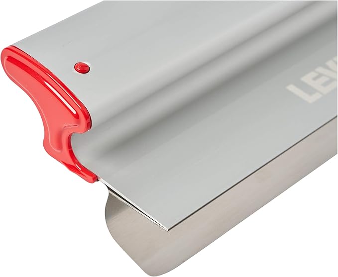 LEVEL5 Drywall Skimming Blade Set | 10, 24 & 32 Inch Skimming Blades | Ergonomic Aluminum Body | Replaceable 0.3mm German Stainless Steel Blade | for Smoothing Walls and Ceilings | 5-444