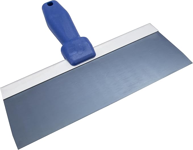 MARSHALLTOWN Blue Steel Taping Knives, 10, Inch Plastic Handle Drywall and Plastering, 5510P