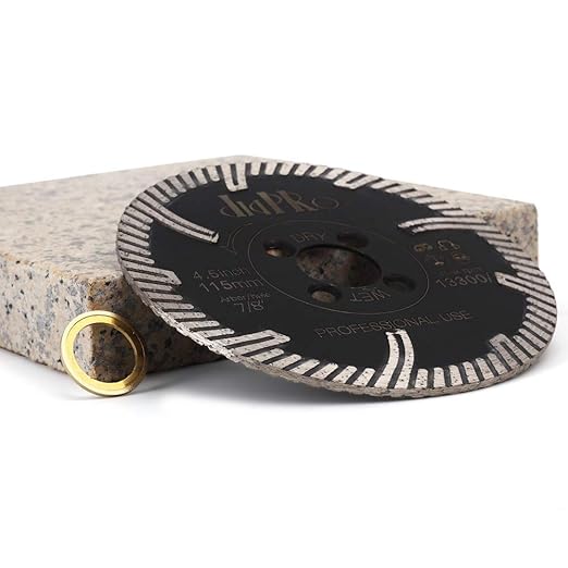 4.5" Diamond Granite Blade for Cutting and and Grinding Granite Marble Porcelain Tile