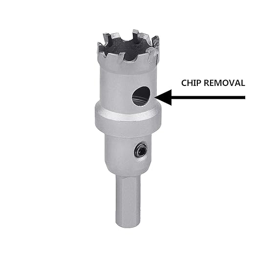 20mm竊?7/9 inch 竊?Metal Steel Hole Saw with 2 Drill Bits, Hole Cutter for Thick Metal,Stainless Steel,Iron and Wood (20mm竊?7/9 inch 竊?