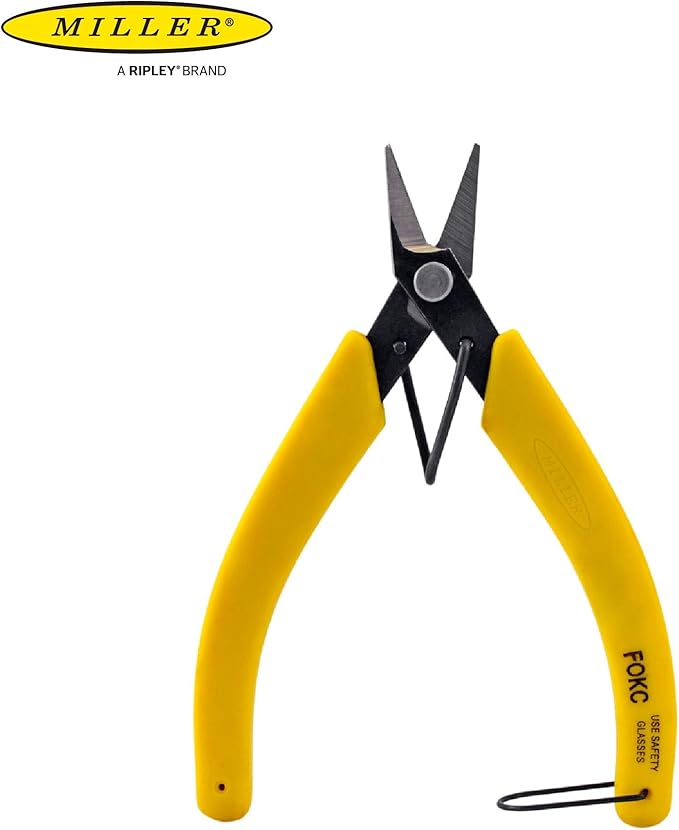Miller FOKC Fiber Optic Kevlar Cutter, Easily Portable Utility Tool for Working Technicians, Cable Cutters for Right- and Left-Handed Electricians, 5.75 Inches, 2.5 Ounces