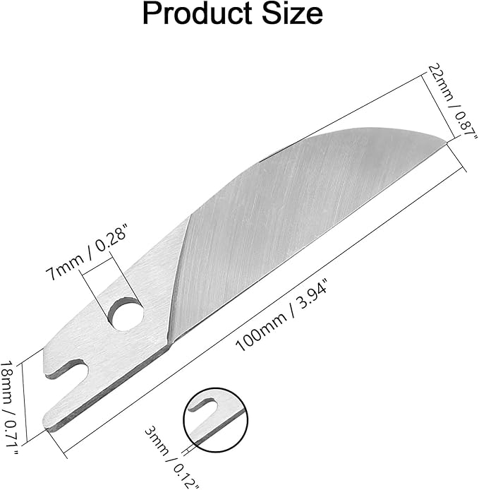 Miter Shears Replacement Blade,Shears Cutter Scissors Snips Blades,Multi-Angle Angular Cutting Molding Crafting SK5 Steel Spare Blade for Quarter Round Cutting Tool