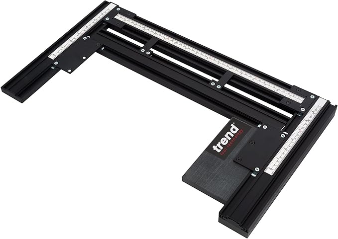 Trend Enterprises Trend Varijig Tenon and Grooving Jig for Precise Routing of Grooves and Tenons, VJS/TG/JIG