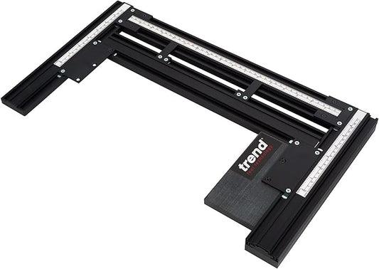Trend Enterprises Trend Varijig Tenon and Grooving Jig for Precise Routing of Grooves and Tenons, VJS/TG/JIG