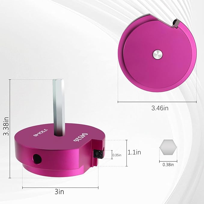 PVC Pipe Reamer Kit 1 PCS 3"(PPR300) for SCH 40 CPVC & ABS Plastic Fittings ??Fits 1/2" Drills with 3/8" Hex Shaft ??Ideal for Exhaust, Drain & Water Pipe Cleaning, Durable & Heavyduty