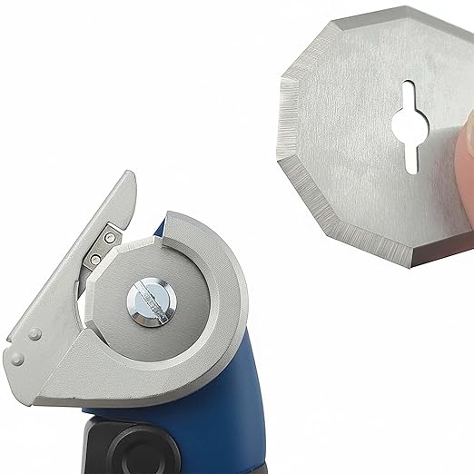 Replacement Rotary Blades Compatible with Worx WX2300 Zipsnip RC2600K,RC2601, RC2602, WX080L, WX082L Model Cutter Blade,New Life for The Dull 1-1/2" WA2300 4V ZipSnip Cordless Scissors (2)