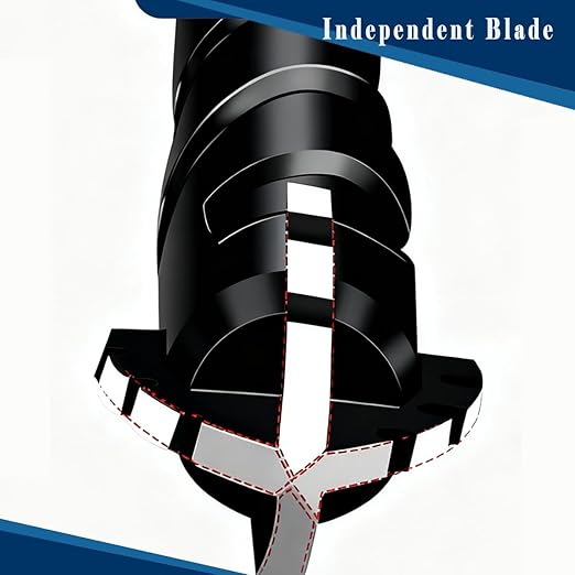 10pc Black Serrated Eccentric Masonry Drill Bit, Serrated Concrete Drill Bit Set for Ceramic Tile Brick Glass Plastic Marble and Wood (3/16??to 1/2??.