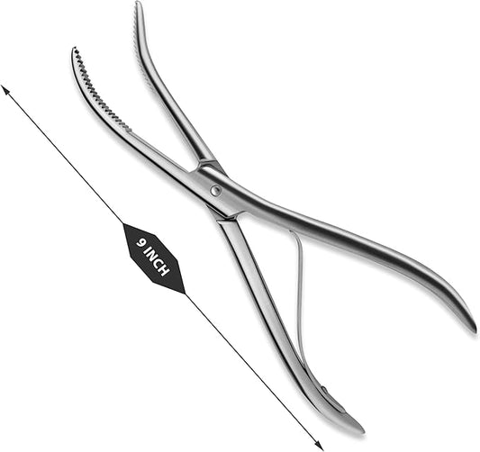 Cast Spreader 3 Prong, Burn Cast & Plaster Shear, Scissors Pliers Forceps Plaster Opner Orthopedic Tools Instruments German Grade Stainless Steel (Wolf Pliers)