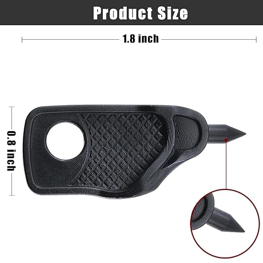 ToToT 4mm Hole Punch 3PCS Black 4mm Micro Drip Irrigation System Water Pipe Hole Punch Tool