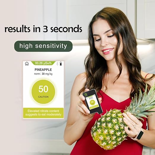 1FB Digital Nitrate Tester for Fruit Vegetable, Food Test Detector Home Testing Detection