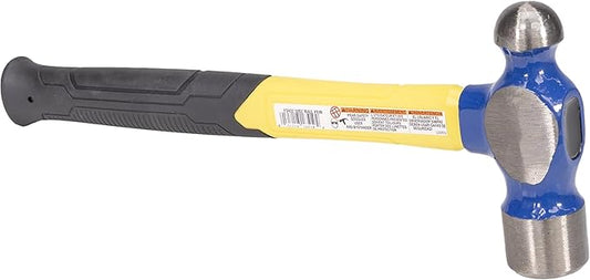 VAUGHAN Ball Pein Hammer, 32 oz, Fiberglass handle, American high carbon steel, FS432, VN16510