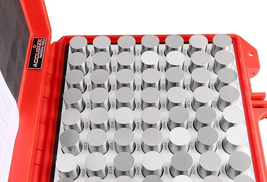 Accusize Industrial Tools 0.917''-1.000'', 84 Pcs Steel Plug Pin Gauge Set, Minus, Class Zz, M7(-)