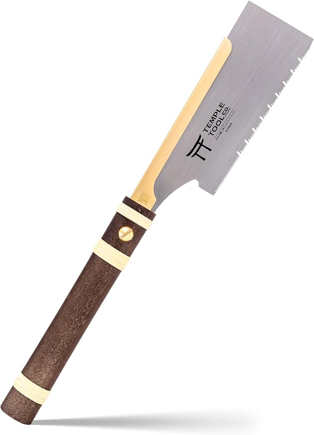Japanese Pull Saw - Dozuki 6 for Ripcut and Crosscut - Hand Saw for Dovetails, Tenons, Fine Joinery - Dovetail saw - Temple Tool Co.