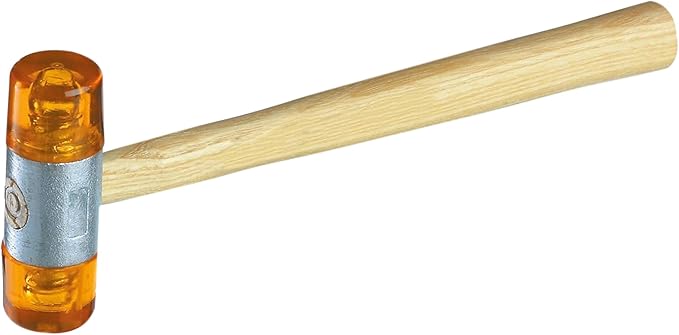 Nylon rubber mallet 27 oz yellow