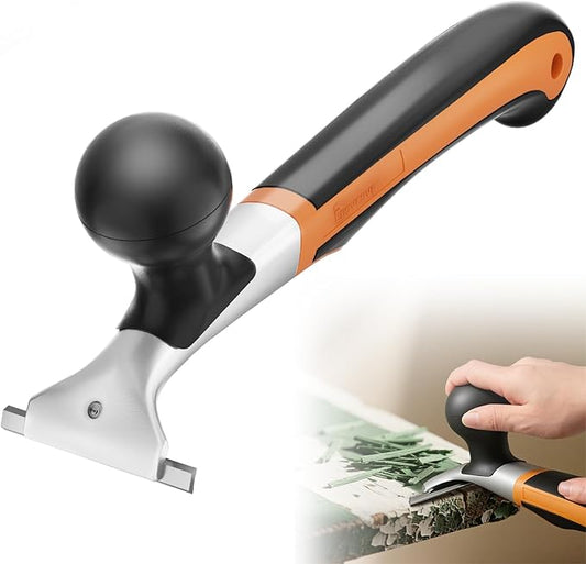 ?똏remium 2.5" Carbide Scraper Tool ??Heavy Duty Paint, Glue, Varnish, Resin, Putty Remover for Wood, Metal, Tile, Concrete & More ??Ergonomic Non-Slip Handle, Sharp Durable Blade