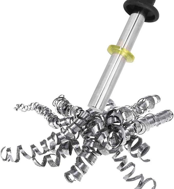 Magnetic Pick Up Tool With Release : Magnetic Chip Collector Retrieving Baton Swarf Sweeper for Pickup Nails, Screws, and Metal Scraps