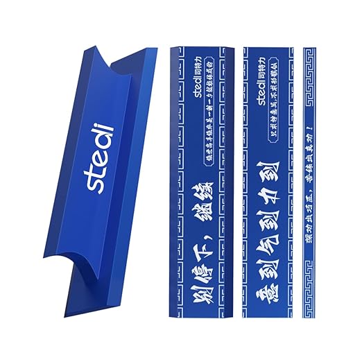 stedi Metal Sanding Sticks 4PCS, Hobby Model Tools for Gundam, Scale Military Model, 3D Resin Parts, Wood, Perfect for Sanding Small Areas, Blue