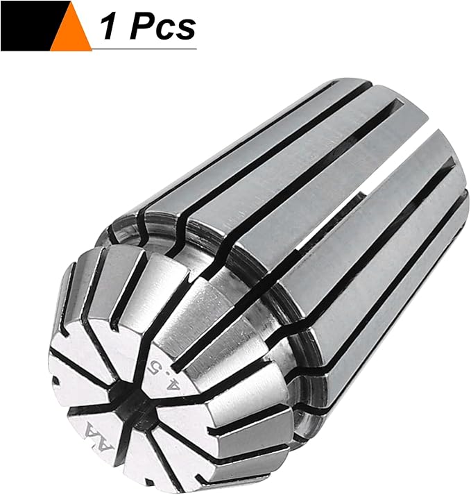 HARFINGTON Spring Collet Chuck ER20 4.5mm 65Mn Spring Steel Precision Router Collets for CNC Engraving Milling Lathe Tool