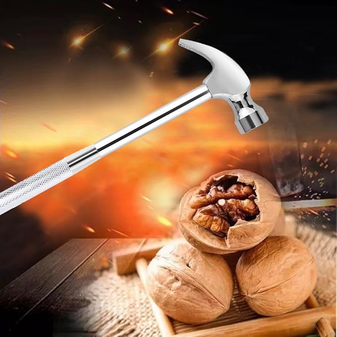 Claw Hammers GooMood 6 in 1 Metal Hammer 【a reliable set of tools for basic home maintenance】Multifunctional Camping Hammer Set Screwdriver with Screwdriver Hammers Multitool Hand Tools