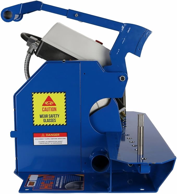 Toledo Hydraulic® HC 10 Hose Saw - 3 HP 440V 3 Phase 2" ID 6 Wire Capacity 10" Advanced Scalloped Blade
