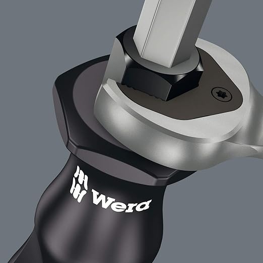 Wera 05018264001 Kraftform Plus 932 A Slotted Screwdriver, 5.5mm Head, 4" Blade Length, Black